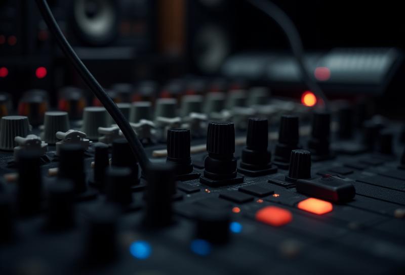 Som Brasil Soluções audio equipment in a studio setting