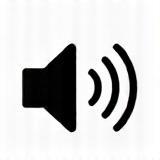 Icon representing listening to audio